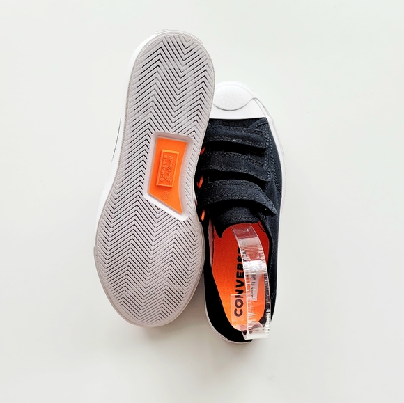 Converse JP 3V OX Black/White/Total Orange - Picture 3 of 6